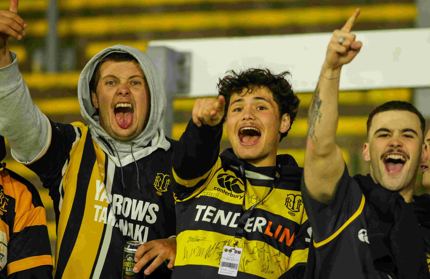 2026 Yarrows Taranaki Bulls Amber and Black Membership Voucher